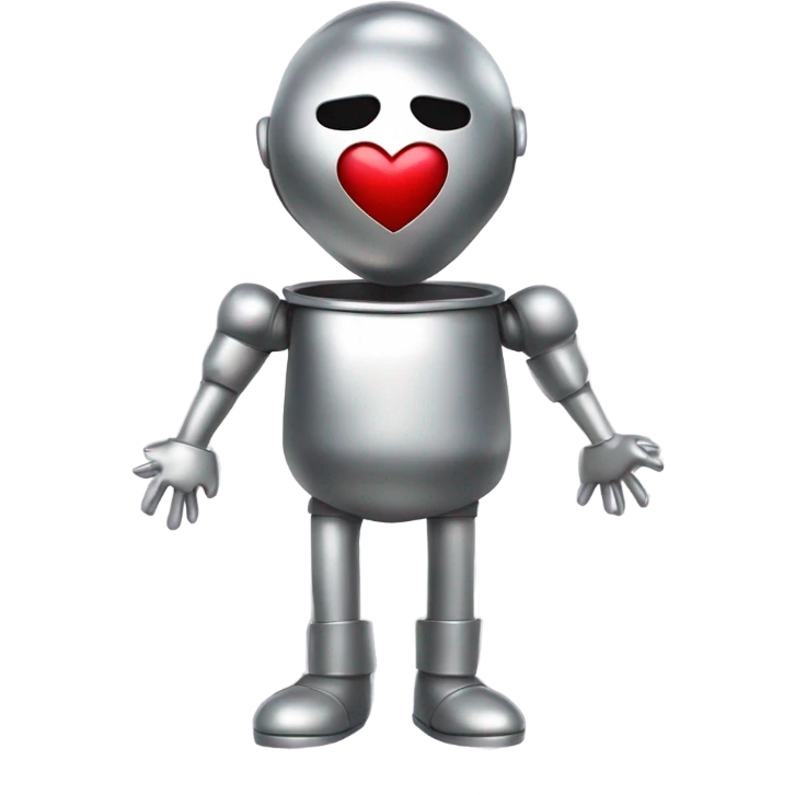 Tin man emoji