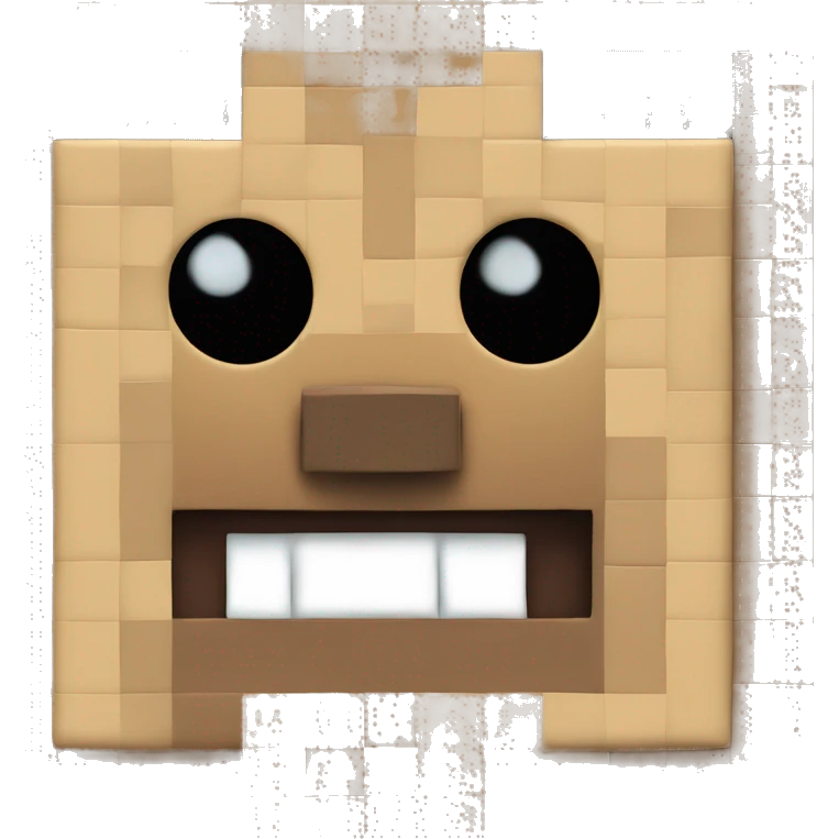 minecraft happy block emoji