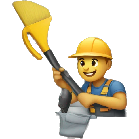 repairman repairing a window emoji
