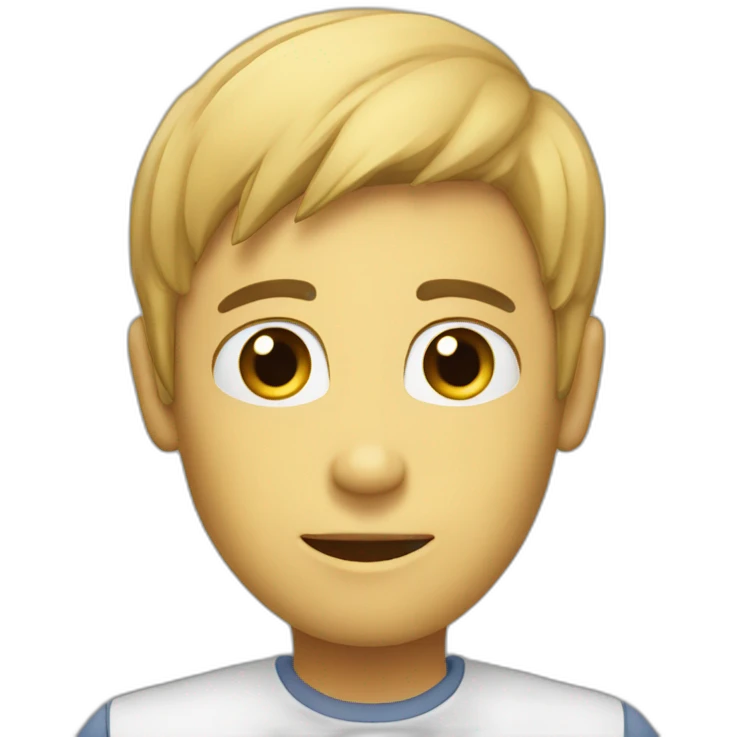 human chating with bot emoji