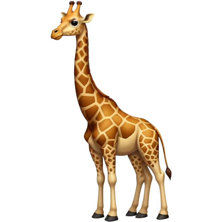 Muscular giraffe  emoji
