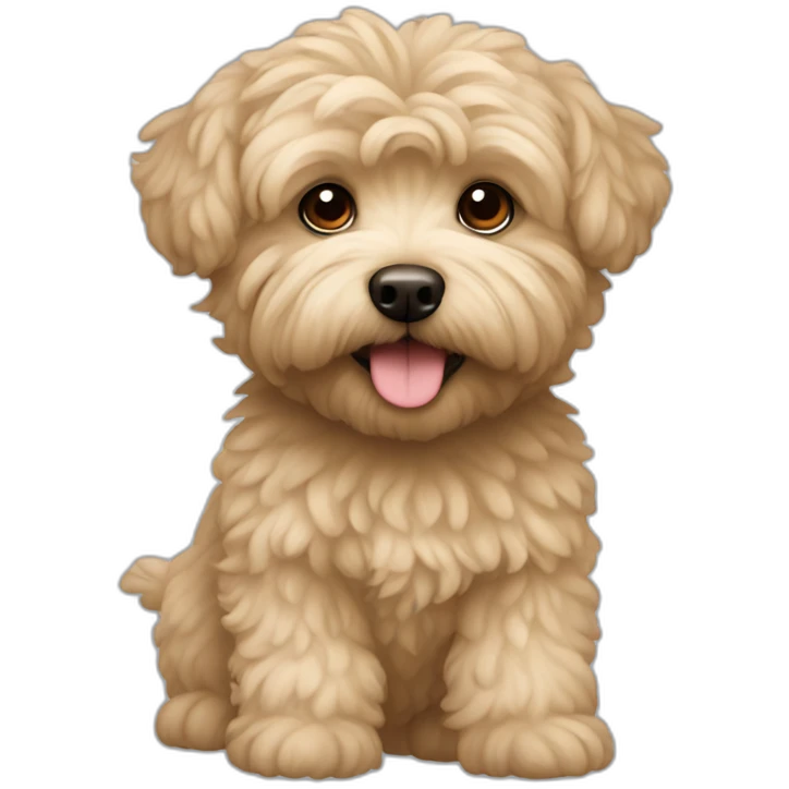 beige morkipoo emoji