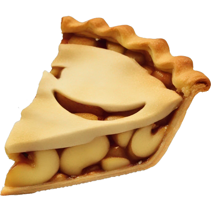 christmas apple cinnamon pie  emoji
