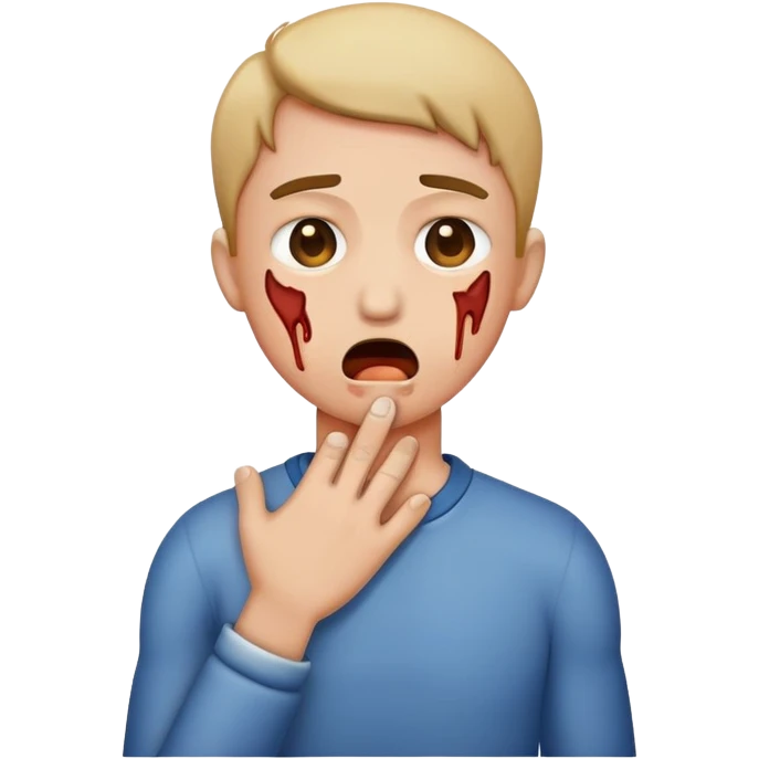 Choking emoji