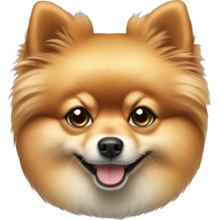 Pomeranian dog  emoji