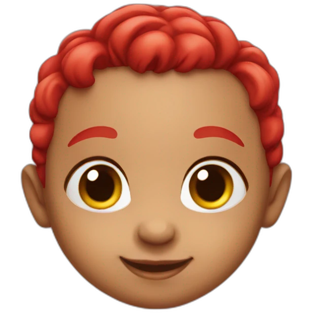 baby-smiling-red-skin emoji