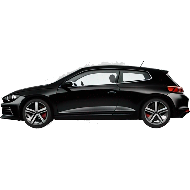 volkswagen scirocco noir emoji