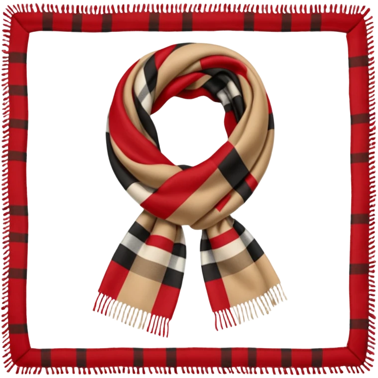 burberry scarf emoji