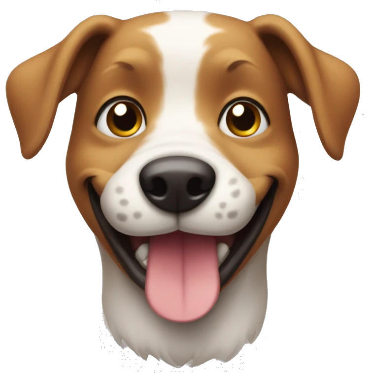 smiling dog emoji