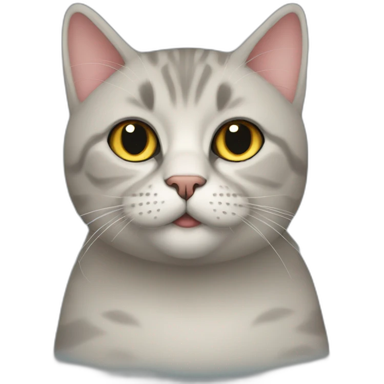 British cat Monika emoji