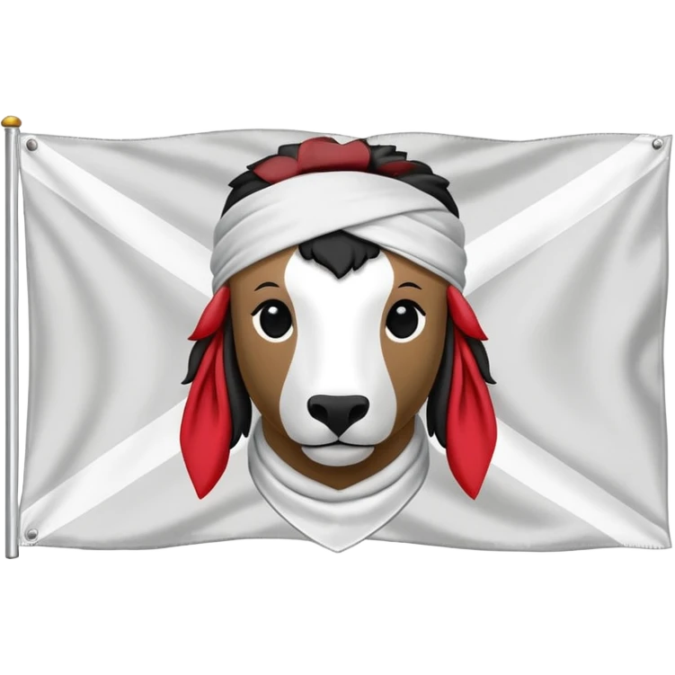 Drapeau officiel de la Corse emoji