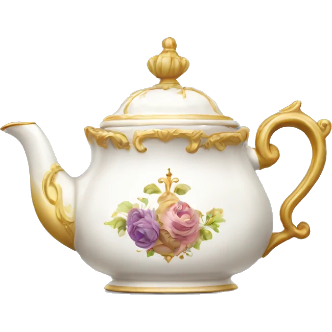 Royal fancy French teapot emoji
