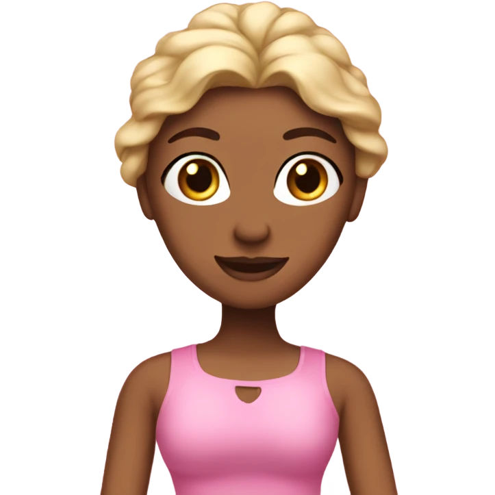 pink Pilates princess emoji
