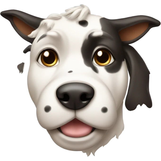 DOG cow emoji