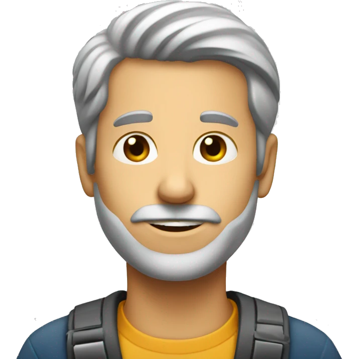 man on capital letter T emoji