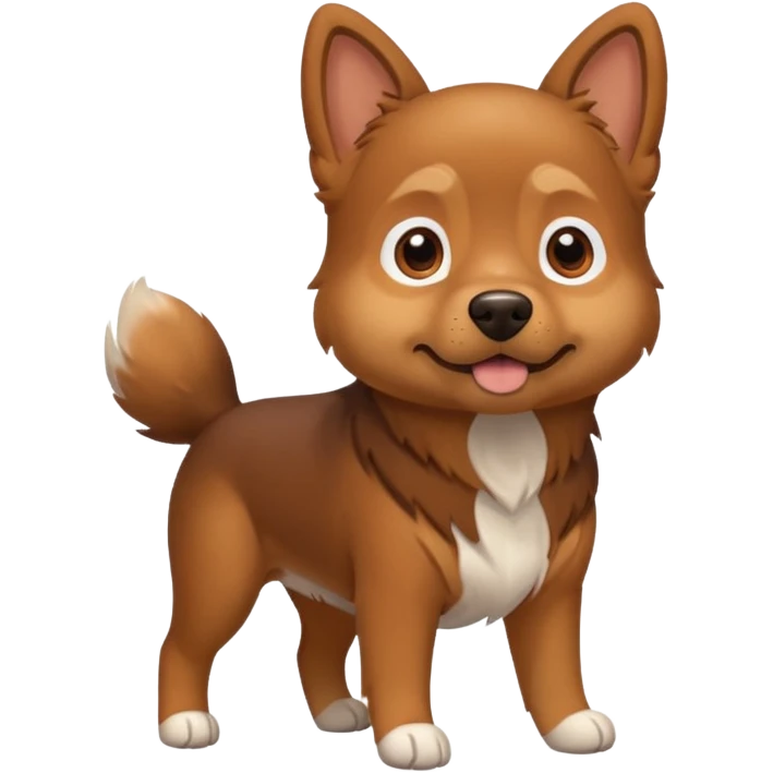 Rapid dog grring  emoji