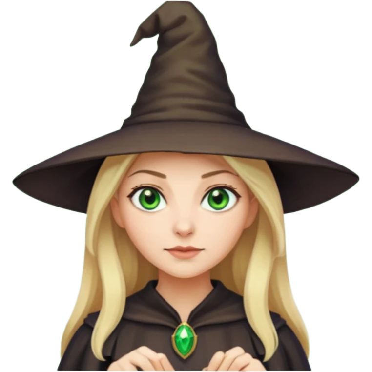 witch with blonde hair emoji