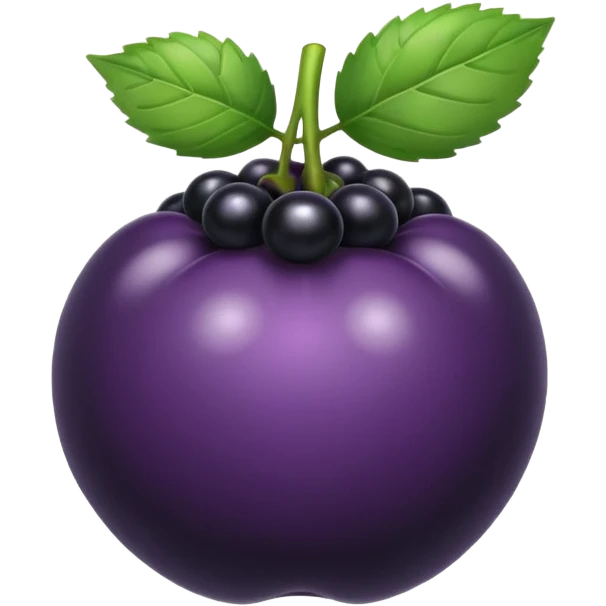 Black berry emoji
