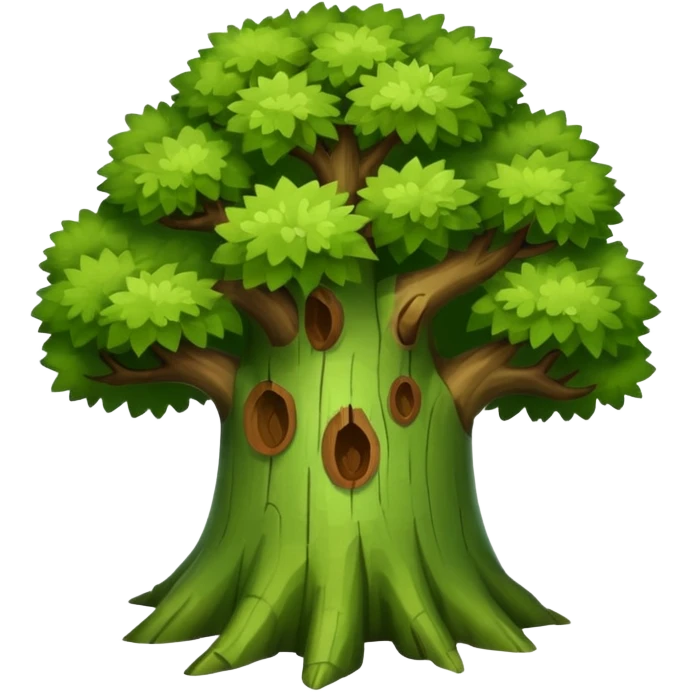 tree big size emoji