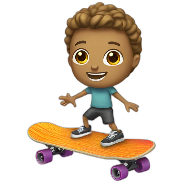 Skateboard emoji
