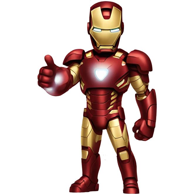 iron man thumbs DOWN DOWN emoji