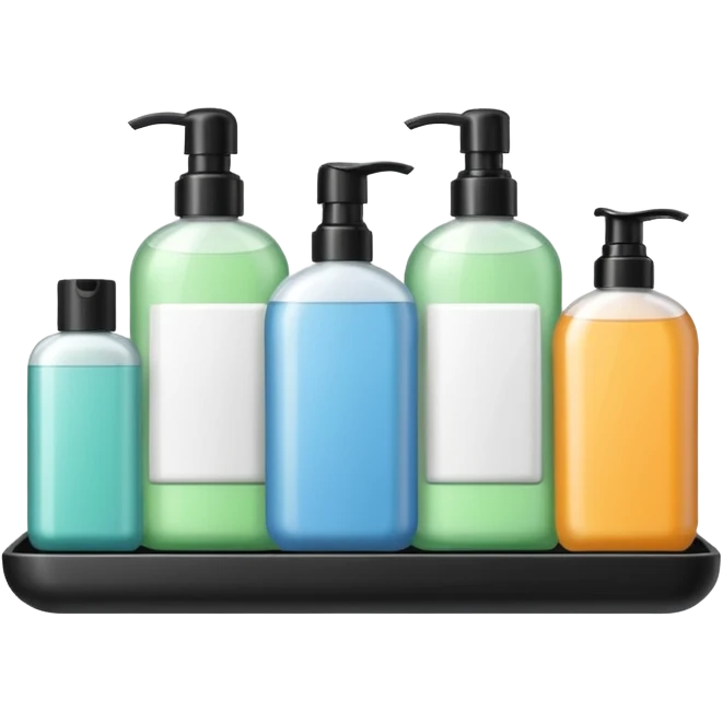 Soap and shampoo emoji