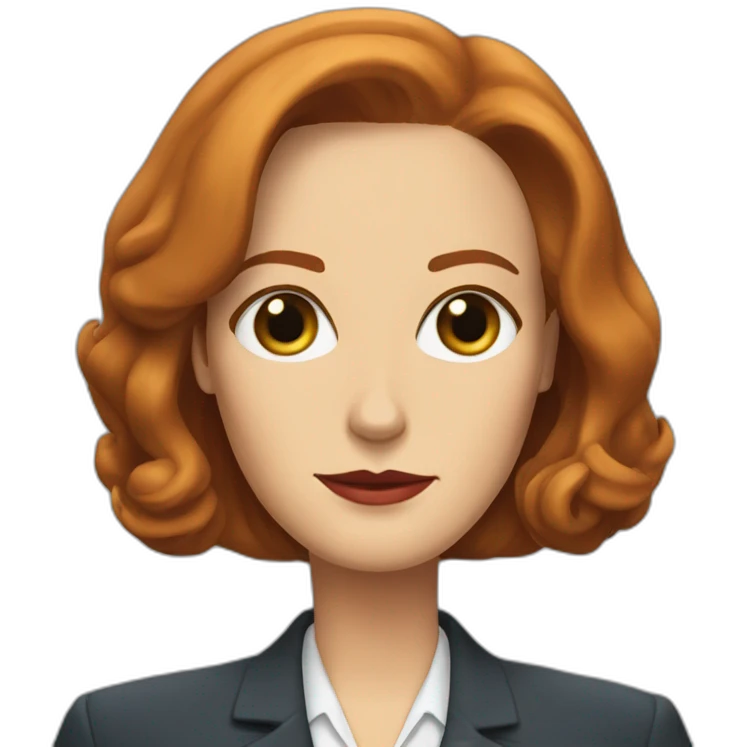 Agent Dana Scully emoji