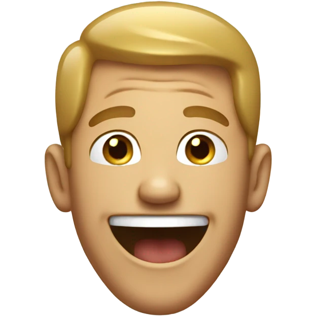 Men laughing  emoji