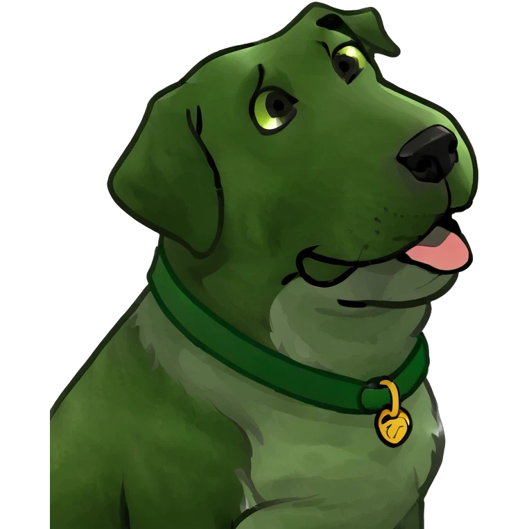 Irish wolfhound Saint Bernard dog emoji