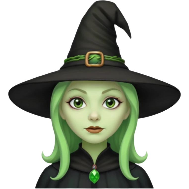 Halloween witch emoji