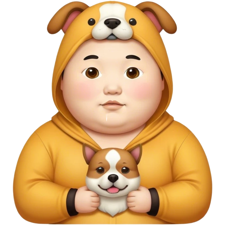 Fat Kim jong-un is a dog  emoji