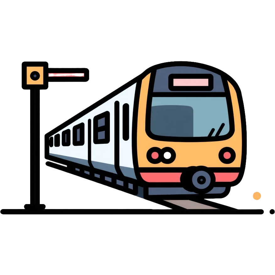 train station emoji