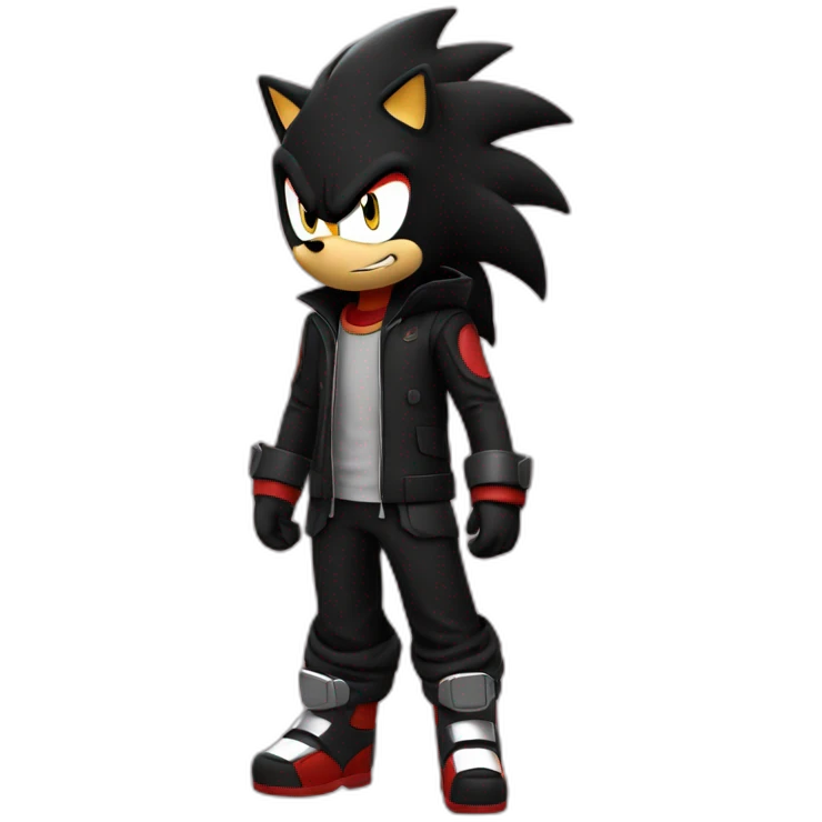 Shadow the Hedgehog emoji