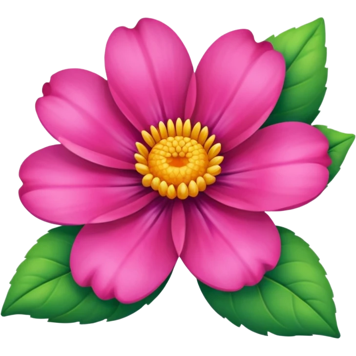 item for flower emoji