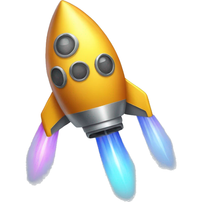 disco rocket emoji emoji