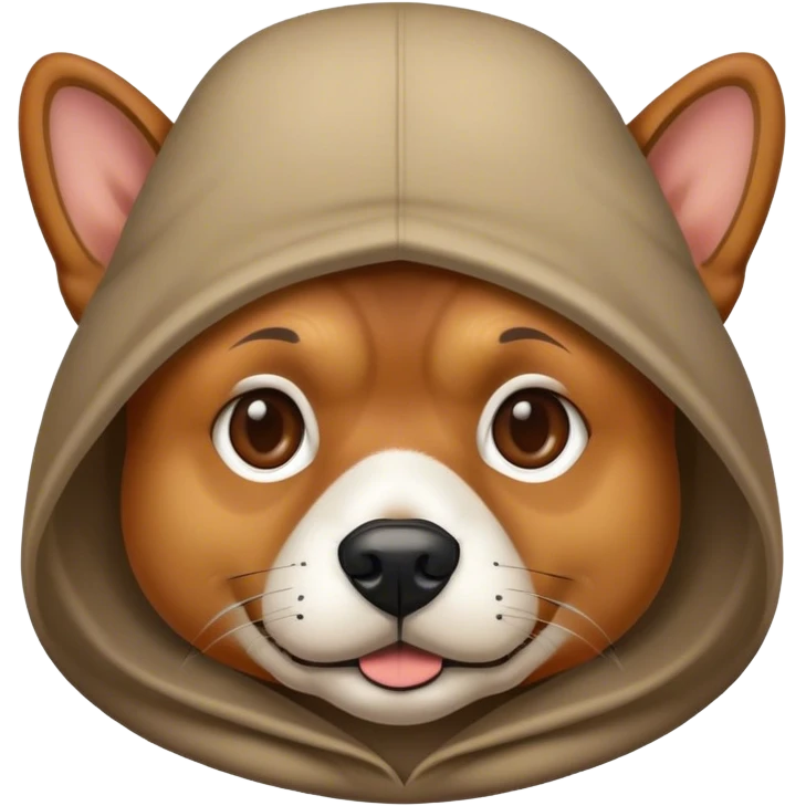 A dog robber emoji