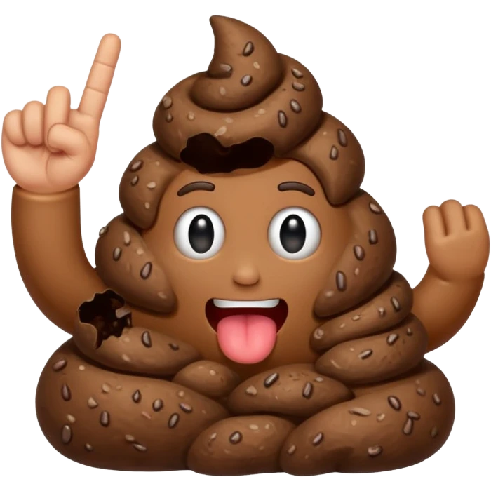 🖕💩 emoji