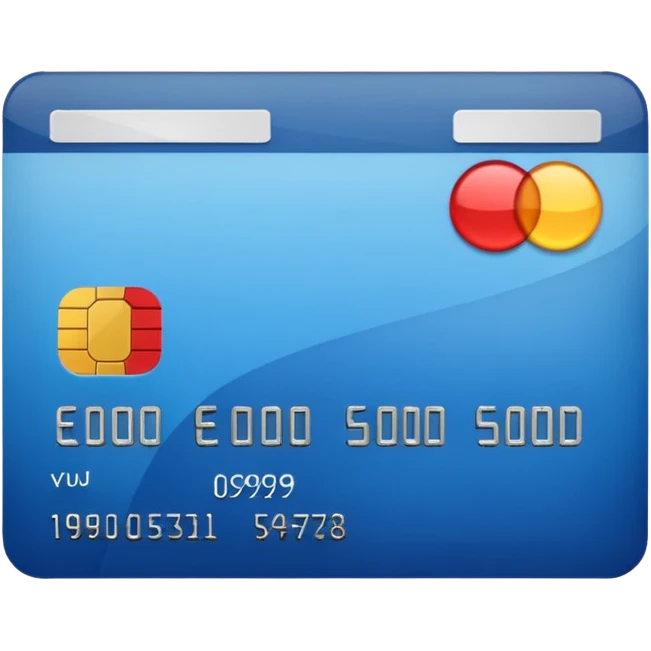 credit card emoji