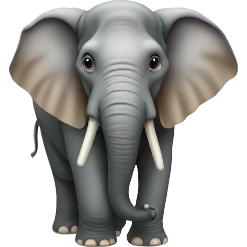 Asian elephant emoji