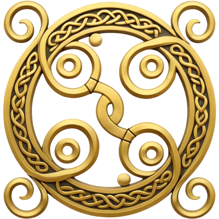 Celtic Triskelion emoji
