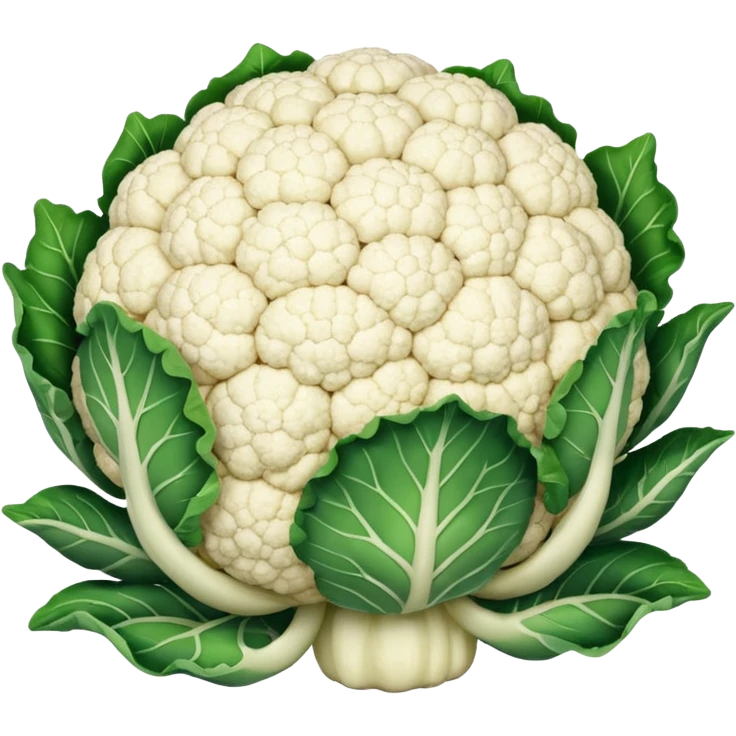 Make cauliflower as emoji emoji