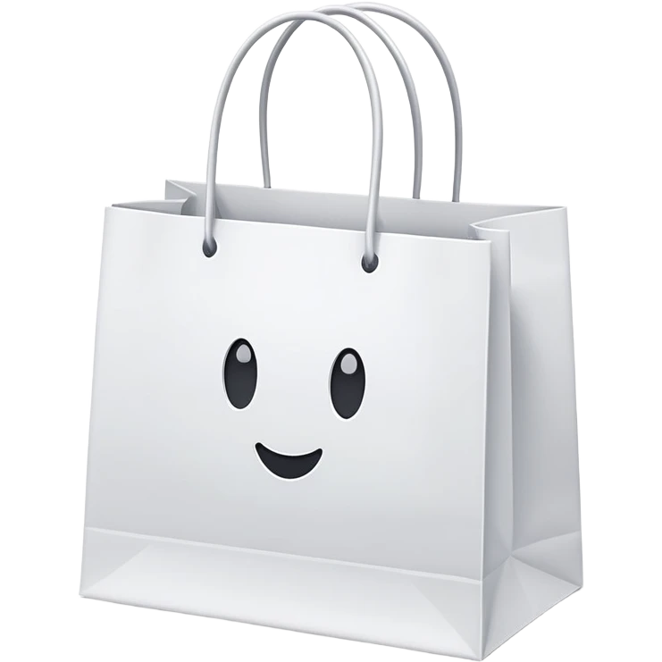 white shopping bags 




 emoji