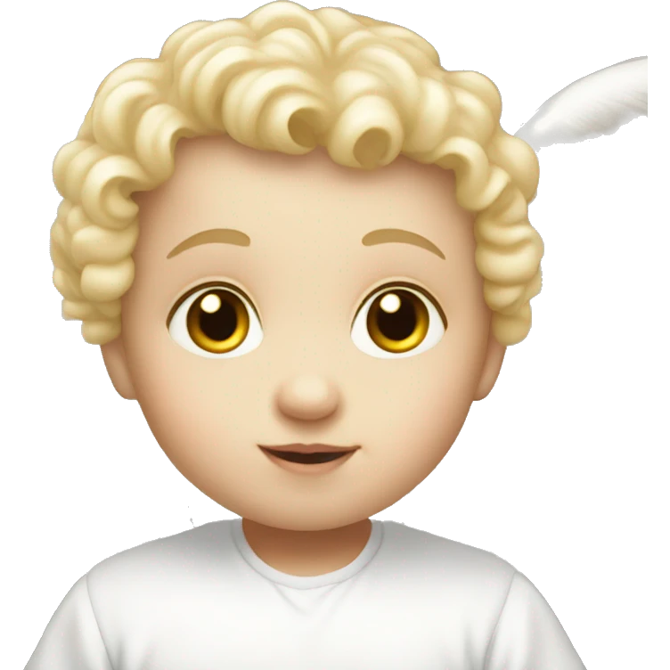 white baby angel emoji