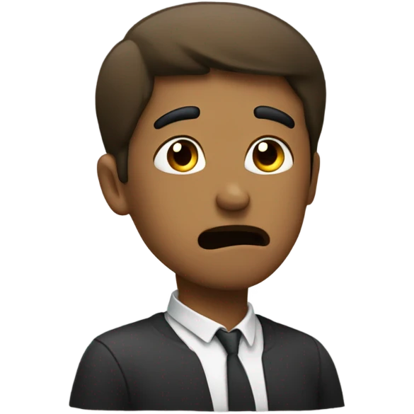A person being rude emoji