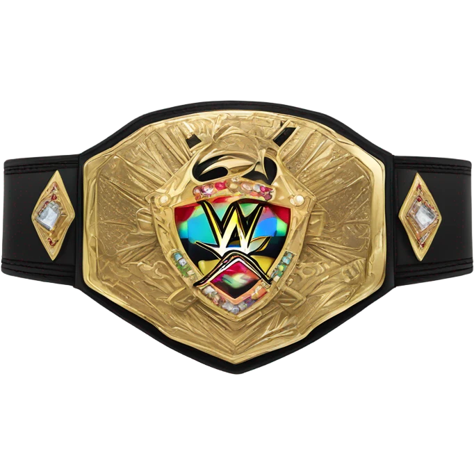 WWE championship emoji