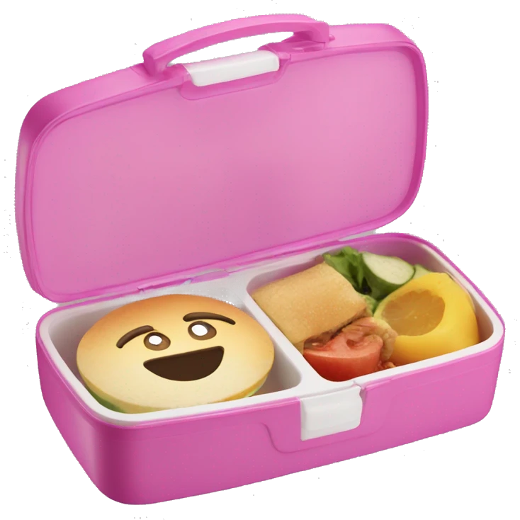 A Coquette lunch box idéal for a teen selfcare girl emoji