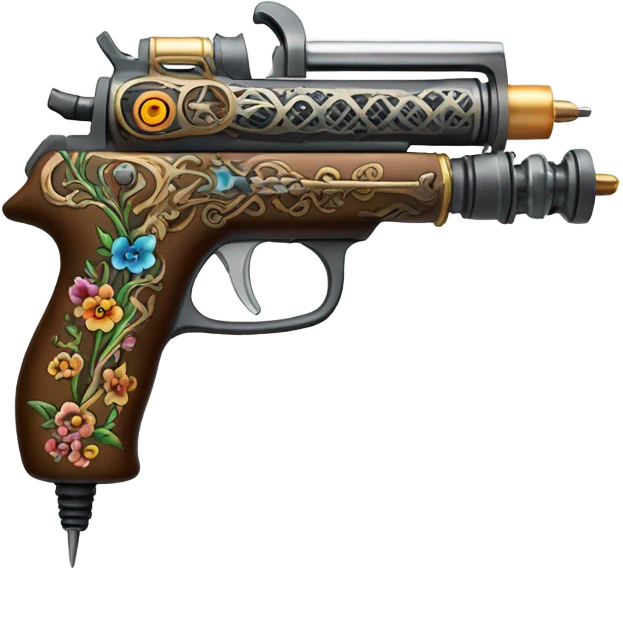 Tattoo gun  emoji
