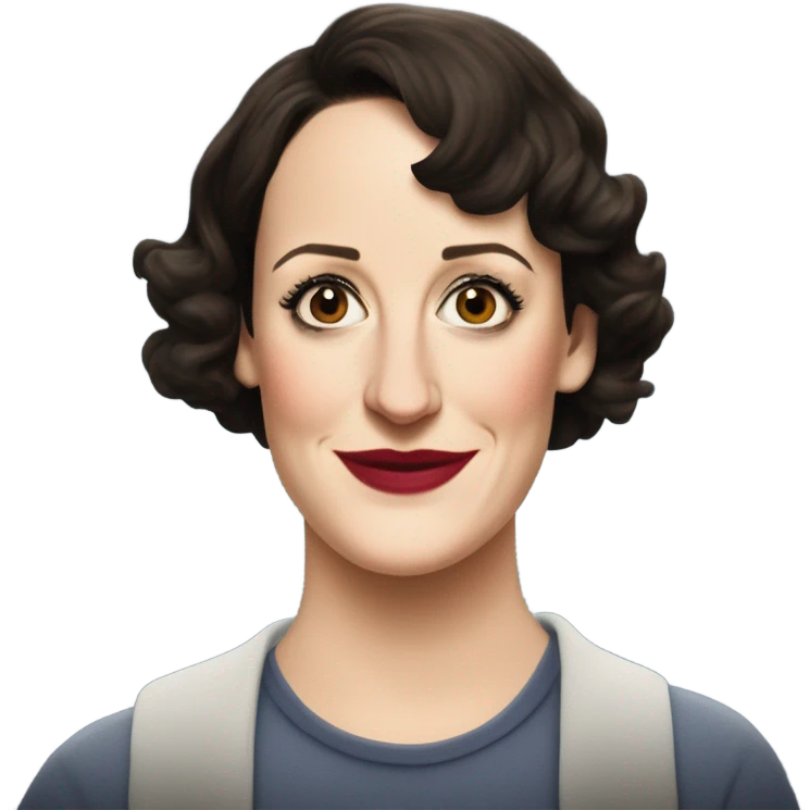 phoebe waller bridge in the show fleabag emoji
