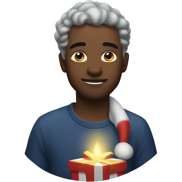 Christmas night emoji