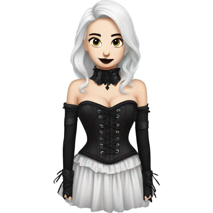goth corset  emoji